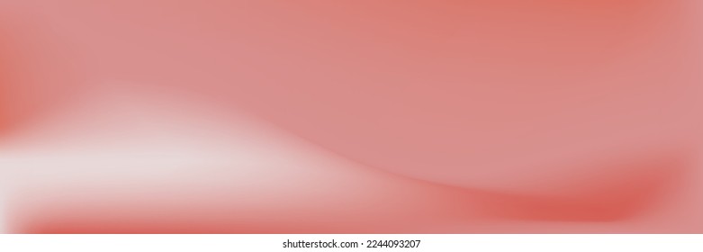Superficie nítida onaranjada vibrante ondulada de color rojo liso. Pastel Suavizado Movimiento Aquarel Fondo de degradado de borrosidad. Fondo Aquarelle Blanco De Color De La Curva Del Fluido De La Niña. Malla de gradiente rosado de flujo líquido de salmón coral.
