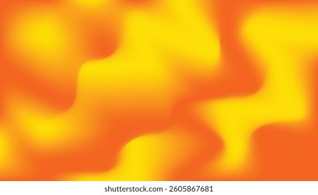 Bright orange and yellow abstract gradient background with smooth texture