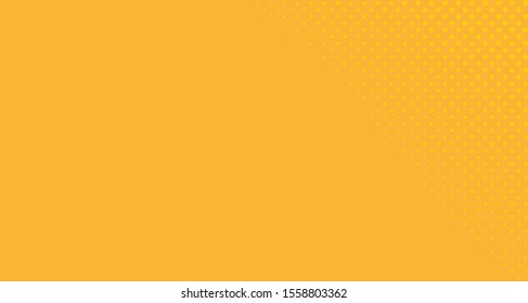 
Bright orange yellow dotted background. Abstract polka dot background with halftone dots design. Gradient halftone pop art retro style comic. Vector illustration for sale banner. Eps 10.