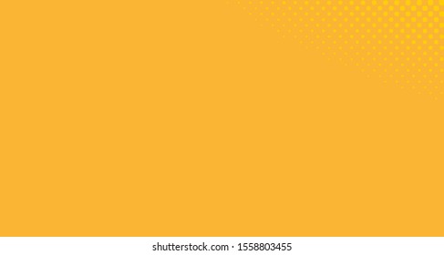 
Bright orange yellow dotted background. Abstract polka dot background with halftone dots design. Gradient halftone pop art retro style comic. Vector illustration for sale banner. Eps 10.