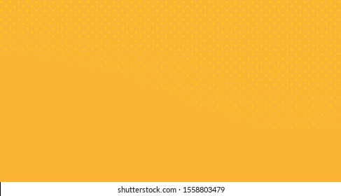 
Bright orange yellow dotted background. Abstract polka dot background with halftone dots design. Gradient halftone pop art retro style comic. Vector illustration for sale banner. Eps 10.