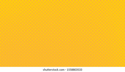 
Bright orange yellow dotted background. Abstract polka dot background with halftone dots design. Gradient halftone pop art retro style comic. Vector illustration for sale banner. Eps 10.