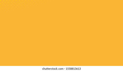 Bright orange yellow dotted background. Abstract polka dot background with halftone dots design. Gradient halftone pop art retro style comic. Vector illustration for sale banner. Eps 10.