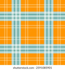 Bright orange and yellow plaid pattern with vibrant energy. Perfect for festive designs, fall themes, or bold textile projects.