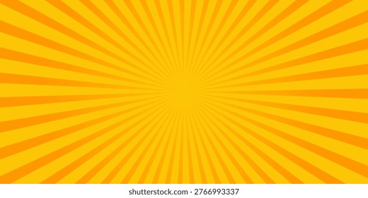 Fondo rayos naranja y