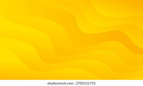 Fondo dinámico abstracto naranja-amarillo brillante con Formas onduladas. Color naranja limón fresco. Fondos de pantalla modernos para Plantillas, Anuncios, ventas, eventos, anuncios, Web y páginas