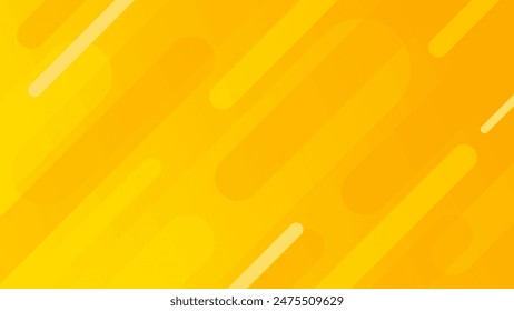 Bright orange-yellow gradient abstract dynamic background. Modern wallpapers. Fresh template banner for web, pages, sales, events, holidays, parties, summer, and falling