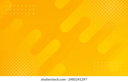 Bright orange-yellow gradient abstract dynamic background. Modern wallpapers. Suitable for templates, sale banners, events, ads, web and pages