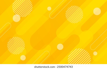 Bright orange-yellow gradient abstract dynamic background. Modern geometric wallpapers. Suitable for templates, sale banners, business, ads, events, web and pages