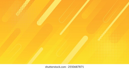 Bright orange-yellow gradient abstract dynamic background. Modern wallpapers. Suitable for templates, sale banners, events, ads, web and pages