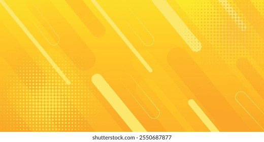 Fondo dinámico abstracto degradado naranja-amarillo brillante. Fondos de pantalla modernos. Adecuado para Plantillas, Anuncios de venta, eventos, anuncios, Web y páginas