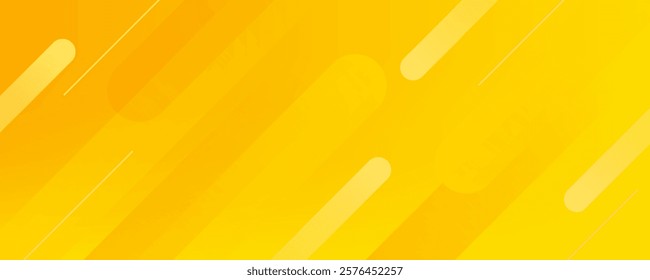 Bright orange-yellow gradient abstract dynamic background. Modern wallpapers. vector 