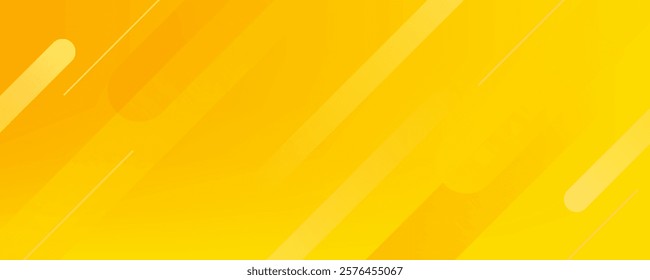 Bright orange-yellow gradient abstract dynamic background. Modern wallpapers. vector 