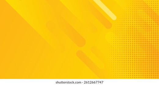 Bright orange-yellow gradient abstract dynamic background. Modern wallpapers. Suitable for templates, sale banners, events, ads, web and pages