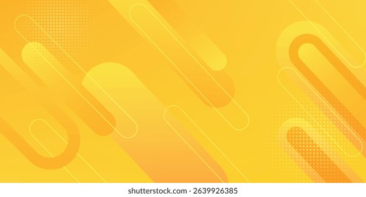 Bright orange-yellow gradient abstract dynamic background. Modern wallpapers. Suitable for templates, sale banners, events, ads, web and pages
