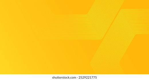 Bright orange-yellow gradient abstract hexagon background, modern dynamic wallpaper simple art modern