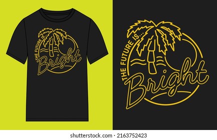 Bright and other abstract circle object. Typography t-shirt Chest print design Ready to print. Modern, lettering t shirt vector illustration. Apparel calligraphy Texture text graphic.
