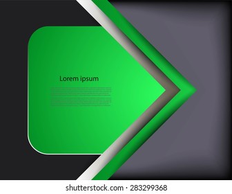 Bright page on gray background
