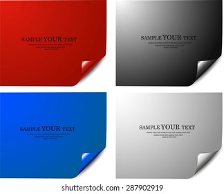 Bright paper page with text