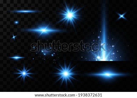 Similar – Image, Stock Photo Yellow flash on blue