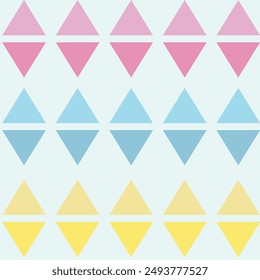 Bright Pastel Color Seamless Pattern Background
