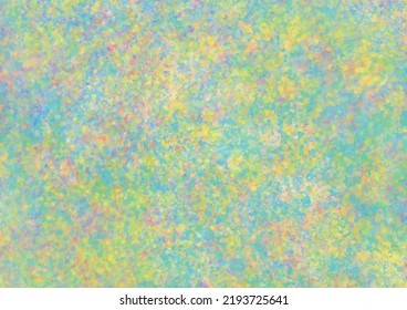 Bright pastel colors Impressionist stippled paint background wallpaper