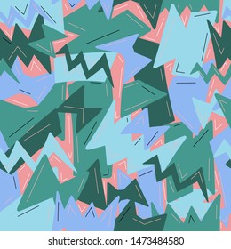 Bright Pastel Colors Seamless Pattern