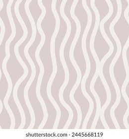 Bright Pastel Waves Decorative vector seamless pattern. Repeating background. Tileable wallpaper print.