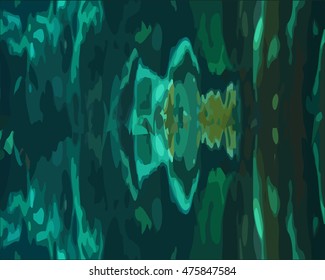 Bright pattern. Abstract background texture in natural colors of water, plants and earth, vector