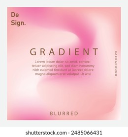 bright pink abstract background design template gradient mesh color on white