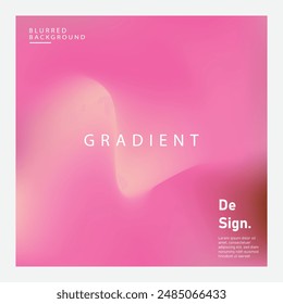 bright pink abstract background design template gradient mesh color on white