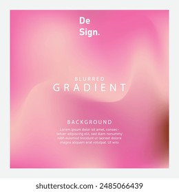 bright pink abstract background design template gradient mesh color on white