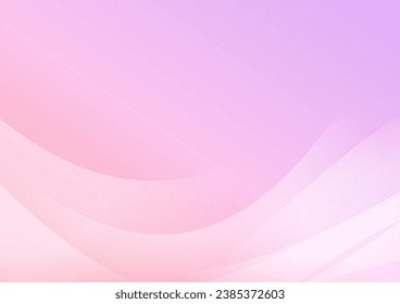 Bright pink abstract wave background