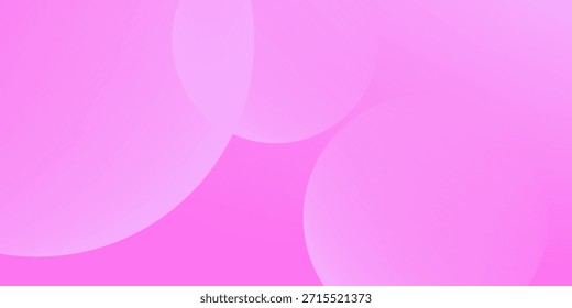 bright pink background with white transparent circle gradient shape