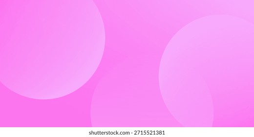 Fondo rosa brillante con forma de gradiente de círculo transparente blanco