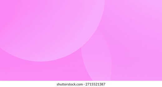 bright pink background with white transparent circle gradient shape