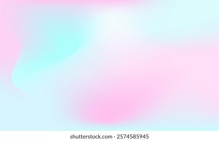 Bright Pink and blue Gradient. Intense Romantic Tones with Thick Flow and Smooth Texture. Dynamic Abstract Design for Modern Projects.