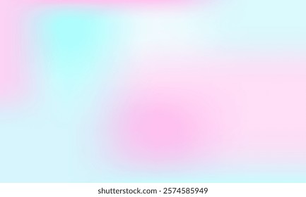 Bright Pink and blue Gradient. Intense Romantic Tones with Thick Flow and Smooth Texture. Dynamic Abstract Design for Modern Projects.