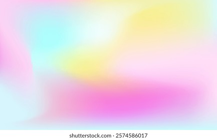 Bright Pink and blue Gradient. Intense Romantic Tones with Thick Flow and Smooth Texture. Dynamic Abstract Design for Modern Projects.