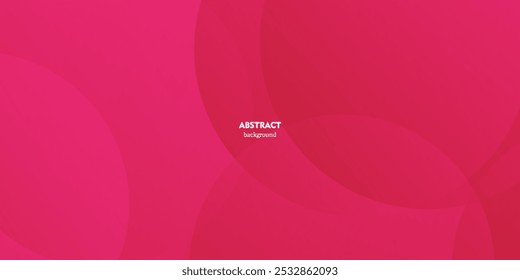 Fondo de círculo rosa brillante con Formas líquidas rosadas en el fondo.