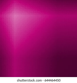 bright pink color geometric background consist of low poly triangle. vector illustration