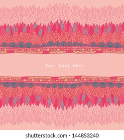 bright pink feathers background