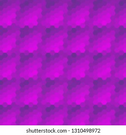 bright pink mosaic design. vector geometric illustration. abstract hexagonal background. polygonal style 