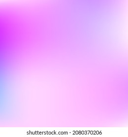 Hellrosa mehrfarbige unscharfe Textur. Farbe Violet Trendy Lavendel Pastel Gradient Mesh. Violett Aquarell Flüssige, lebendige kalte, unscharfe Tapete. Barbie helldunkel glatter Farbverlauf-Hintergrund.
