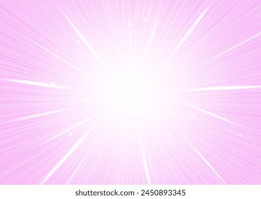 bright pink radial lines background