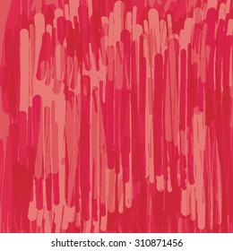 bright pink red color background painted by felt-pen