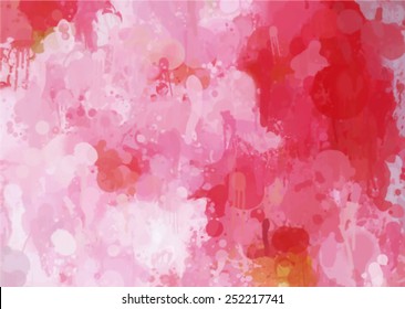Bright pink strokes background. Vector version