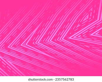 Fondo vectorial rosa brillante con ornamento fresco. Ilustración de degradado con un estilo sencillo. Patrón para folletos, volantes, web, banners, etc.