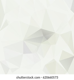 Bright plain color abstract square background. Vector illustration. Square layout low polygonal texture pattern. Light green lowpoly banner.