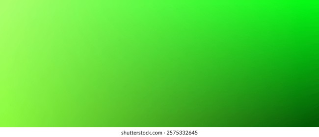 bright plain green gradient background. for banner, cover, wallpaper and other purposes.